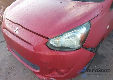 2015 Mitsubishi Mirage De/Rf from USA, damaged, VIN ML32A3HJ1FH033462